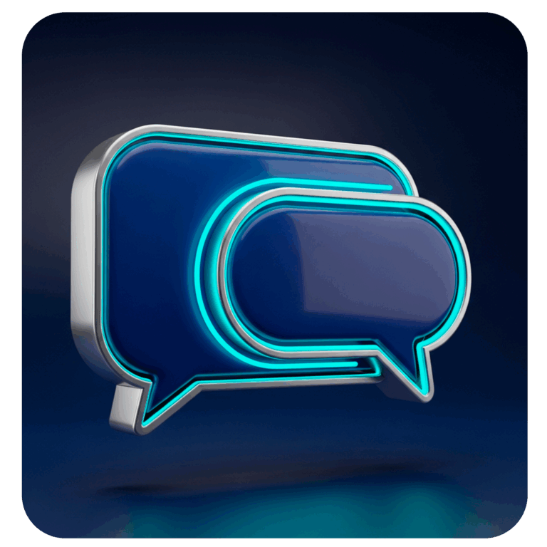 Icono de mensajes de chat - Equipos de ventas que cierran clientes con Agente Vendedor Viviseven