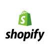 Logotipo de Shopify - Integración de Viviseven para comercio electrónico y ventas online.